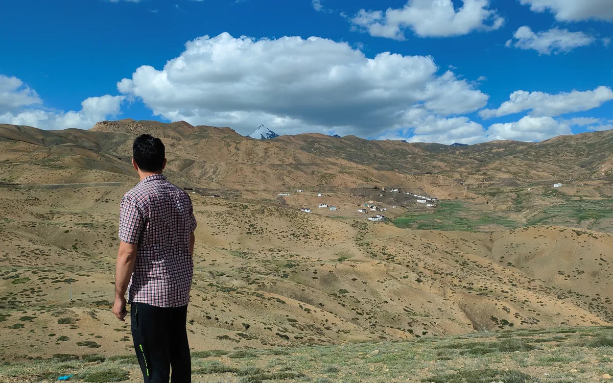 Spiti Valley & Kaza panorama 1