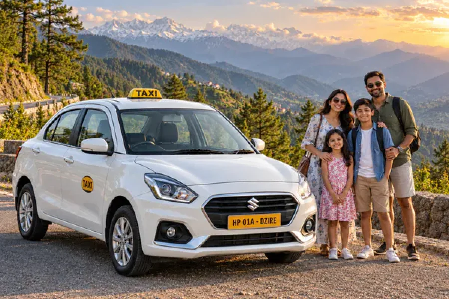 Swift Dzire / Toyota Etios / Sedan Himachal Taxi Booking