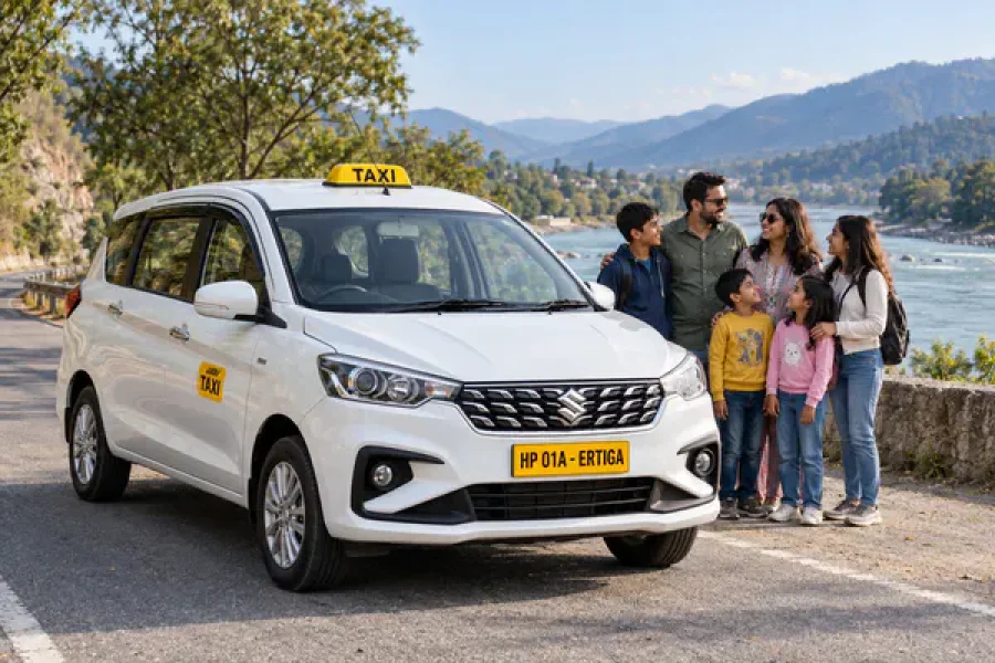 Maruti Suzuki Ertiga / Kia Carens (6+1 MUV) Himachal Taxi Booking